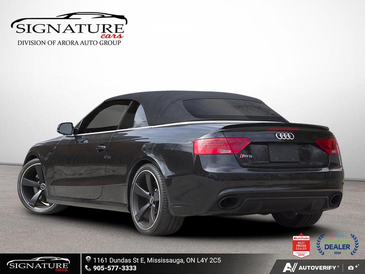 2014 Audi RS 5 4.2L V8 Convertible B&O Photo