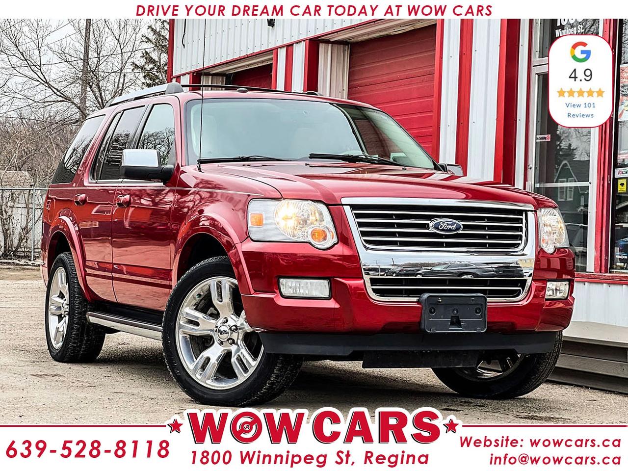 Used 2010 Ford Explorer LIMITED for sale in Regina, SK