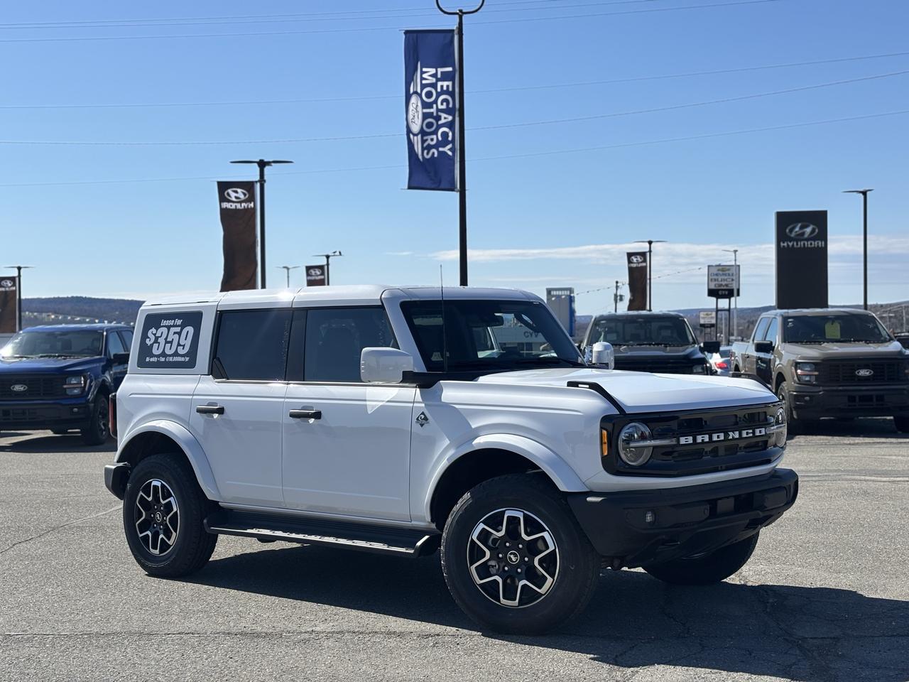 New 2026 Ford Bronco OUTER BANKS 4 DOOR 4X4 for sale in Woodstock, NB