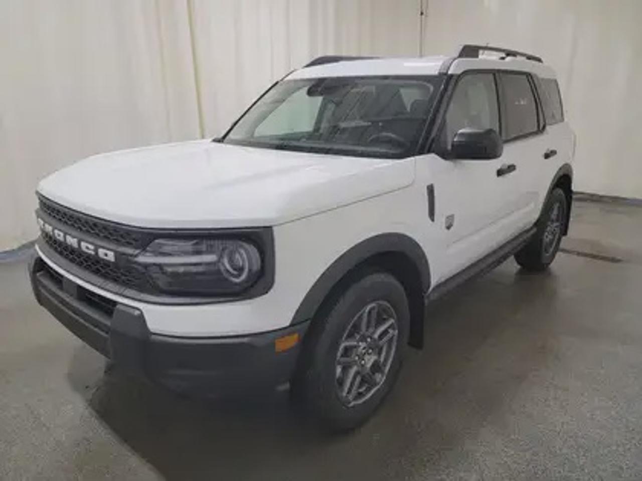 This rugged and refined 2026 Ford Bronco Sport Big Bend 200A stands out in Oxford White. Built to tackle adventure and city streets alike, this 5-passenger SUV is powered by a 1.5L EcoBoost® engine, delivering 181 horsepower and 190 lb-ft of torque. Coupled with an 8-speed automatic transmission, the Bronco Sport offers impressive fuel efficiency and performance to match your lifestyle.

Key Features Include:
Heated Front Seats
13.2 Center Display
8-Way Power Drivers Seat
SYNC® 4 with a 13.2 Color Touchscreen
Ford Co-Pilot360 Assist+ featuring Adaptive Cruise Control with Stop & Go
Terrain Management System with 5 G.O.A.T. Modes
LED Headlamps, Fog Lamps, and Signature Lighting
17 Carbonized Grey-Painted High Gloss Aluminum Wheels
Wireless Apple CarPlay® and Android Auto Compatibility
Privacy Glass
Intelligent Access with Push-Button Start

This vehicle comes with the All-Weather Packageready to take on any season!
Snow, rain, mud, or sunshinethis vehicle is built for it all! The All-Weather Package adds extra protection where it matters most, with premium mud flaps to shield your paint from road debris, all-weather floor mats to protect your interior from lifes messes, and Xpel paint protection to help guard against those infuriating rock chips. Drive with confidence, knowing your investment is protected from Reginas elements.

Bennett Dunlop Ford, proudly serving Regina for over 40 years, is conveniently located at 770 Broad Street. With over 3,500 Google reviews, our reputation reflects our commitment to providing a fast, easy, and enjoyable vehicle-buying experience. We eliminate the hassle with no admin or documentation fees, transparent upfront pricing that lets you shop with total confidence. But were more than just a dealershipwere driven to make a difference by supporting local community initiatives and events that matter to you. Visit Bennett Dunlop Ford today and experience why were Reginas trusted choice for quality vehicles, exceptional service, and a genuine commitment to driving change in our community!