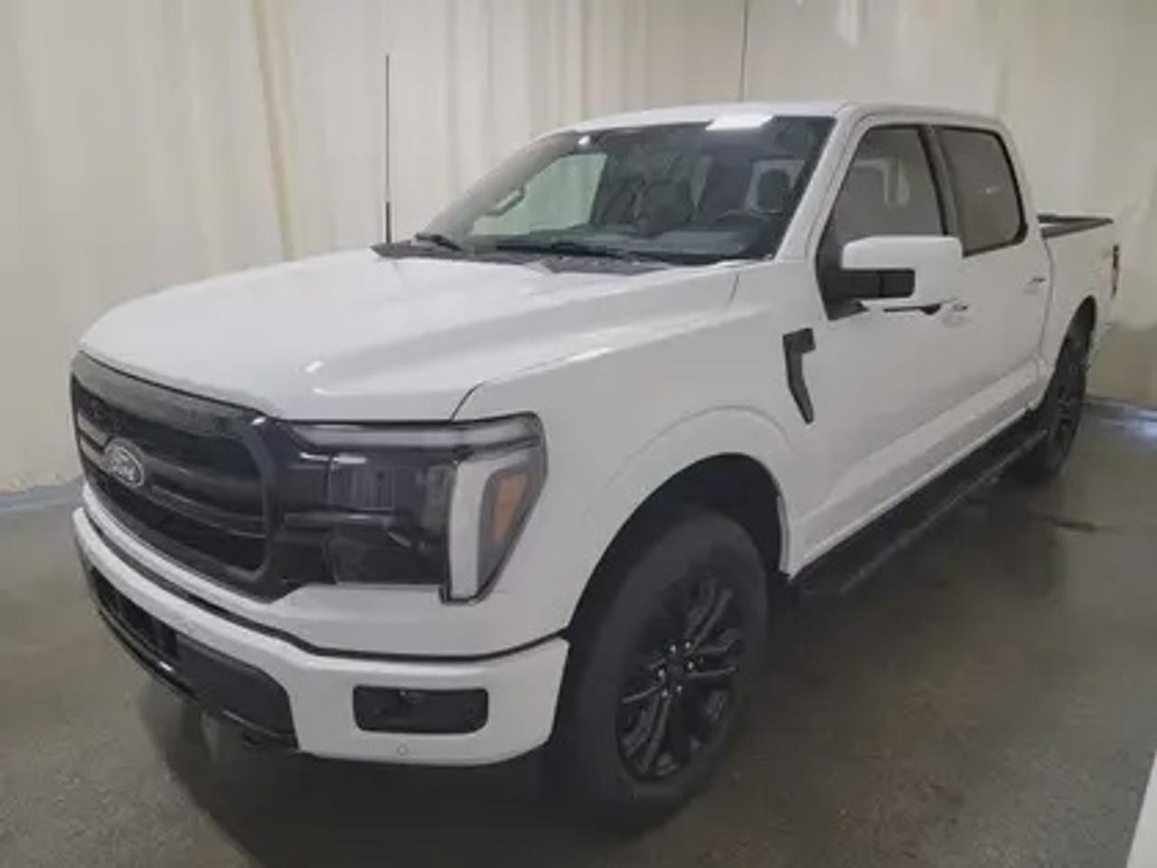 The all-new 2026 Ford F-150 Lariat 502A looks absolutely stunning in Oxford White. This pickup comes with the 3.5L EcoBoost engine. This remarkable engine not only produces 400 horsepower and 500 ft-lbs of torque, but by leveraging this advanced technology and a 10-speed automatic transmission, this truck is rated to get 12.3L/100km (23 miles per gallon) combined highway/city fuel economy. 

Key Features:
Ford Co-Pilot360 Assist 2.0
Adaptive Cruise Control
360-Degreee Camera
Lane Centering Assist
Evasive Steering Assist
Front Parking Sensors
14 Speaker B&O Sound System
Connected Navigation
Remote Start System
Universal Garage Door Opener
Heated Steering Wheel
Memory Driver Seat
Heated And Ventilated Front Seats
Heated Rear Seats
Lariat Black Appearance Package
Engine Block Heater
Twin Panel Moonroof
Tow/Haul Package

This vehicle comes with the All-Weather Packageready to take on any season!
Snow, rain, mud, or sunshinethis vehicle is built for it all! The All-Weather Package adds extra protection where it matters most, with premium mud flaps to shield your paint from road debris, all-weather floor mats to protect your interior from lifes messes, and Xpel paint protection to help guard against those infuriating rock chips. Drive with confidence, knowing your investment is protected from Reginas elements.

Bennett Dunlop Ford, proudly serving Regina for over 40 years, is conveniently located at 770 Broad Street. With over 3,500 Google reviews, our reputation reflects our commitment to providing a fast, easy, and enjoyable vehicle-buying experience. We eliminate the hassle with no admin or documentation fees, transparent upfront pricing that lets you shop with total confidence. But were more than just a dealershipwere driven to make a difference by supporting local community initiatives and events that matter to you. Visit Bennett Dunlop Ford today and experience why were Reginas trusted choice for quality vehicles, exceptional service, and a genuine commitment to driving change in our community!