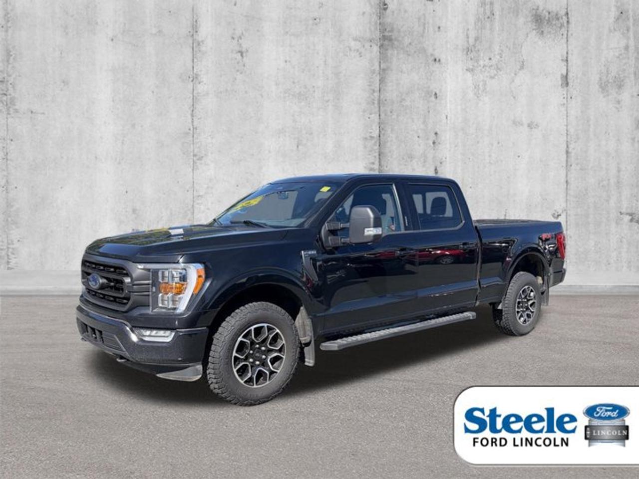 Black Metallic2023 Ford F-150 XLT4WD 10-Speed Automatic 3.5L V6 EcoBoostVALUE MARKET PRICING!!, 4WD.ALL CREDIT APPLICATIONS ACCEPTED! ESTABLISH OR REBUILD YOUR CREDIT HERE. APPLY AT https://steeleadvantagefinancing.com/6198 We know that you have high expectations in your car search in Halifax. So if youre in the market for a pre-owned vehicle that undergoes our exclusive inspection protocol, stop by Steele Ford Lincoln. Were confident we have the right vehicle for you. Here at Steele Ford Lincoln, we enjoy the challenge of meeting and exceeding customer expectations in all things automotive.
