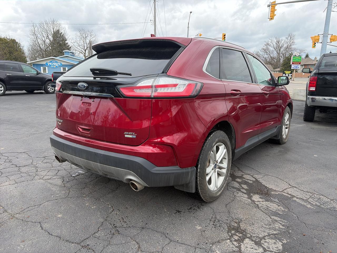 2019 Ford Edge SEL-LEATHER-LOADED-ONE OWNER-CLEAN CARFAX Photo4