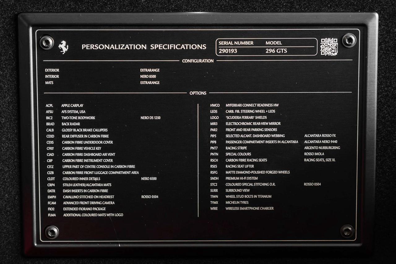2023 Ferrari 296 GTS  Photo