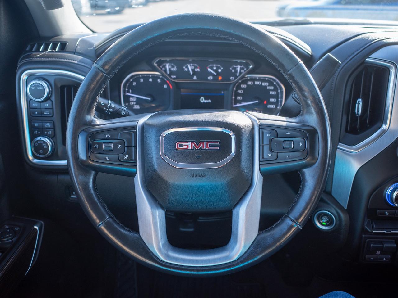 2021 GMC Sierra 1500 Elevation - Leather Steering Wheel   V8 Engine Photo