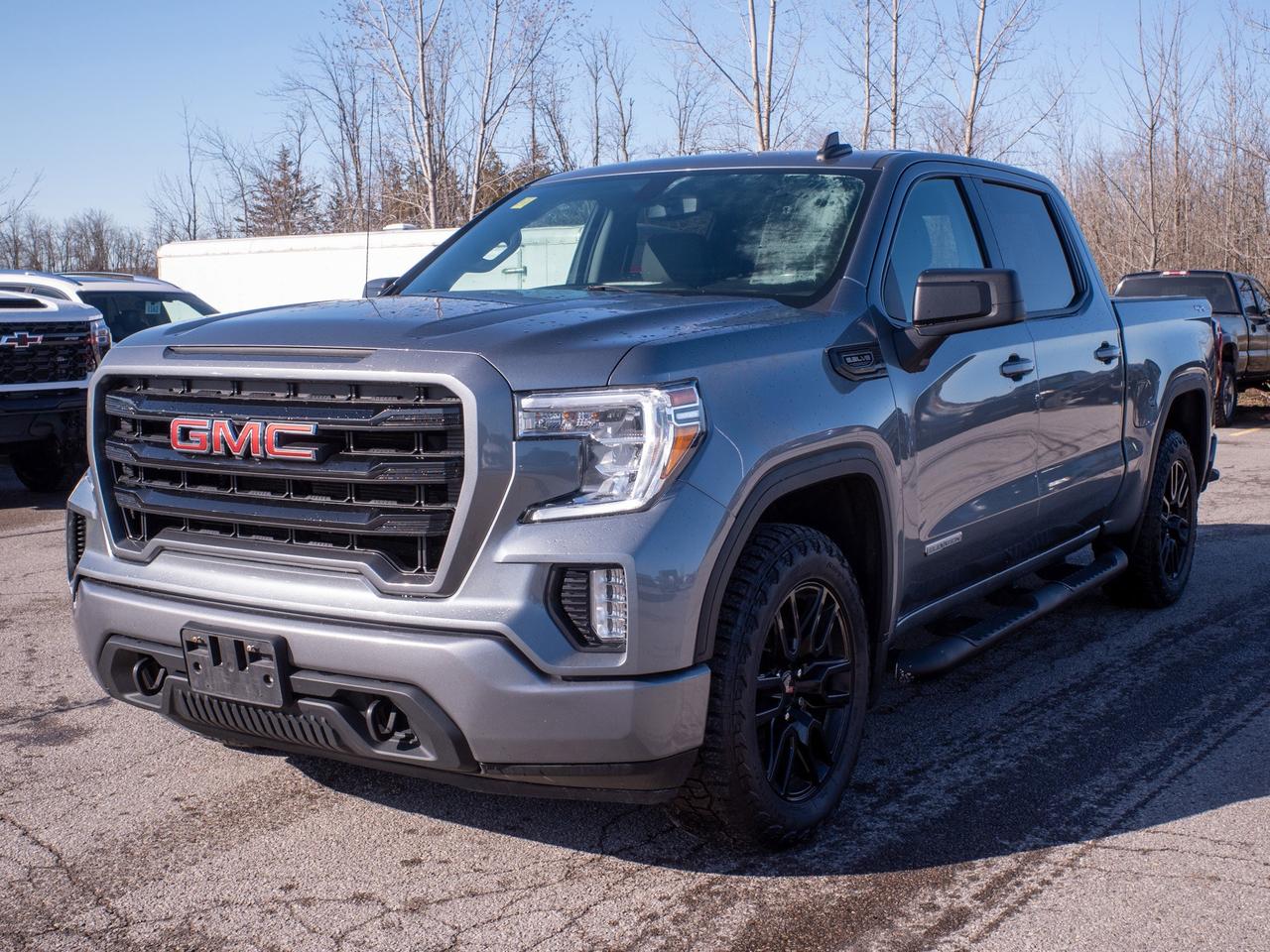 2021 GMC Sierra 1500 Elevation - Leather Steering Wheel   V8 Engine Photo