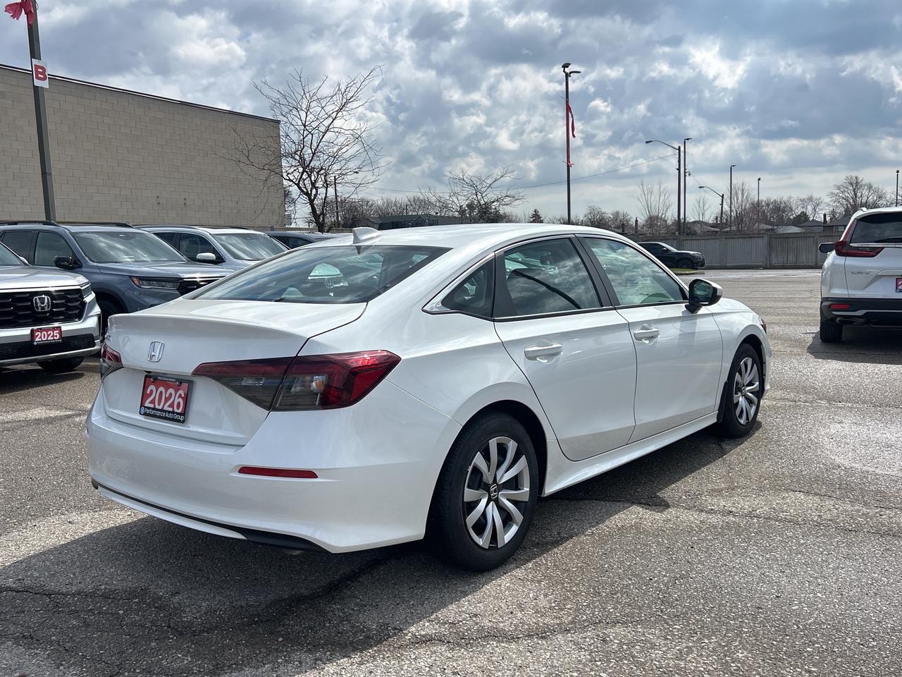 2026 Honda Civic Sedan LX CarPlay Bluetooth Rear Camera Low Kms Photo