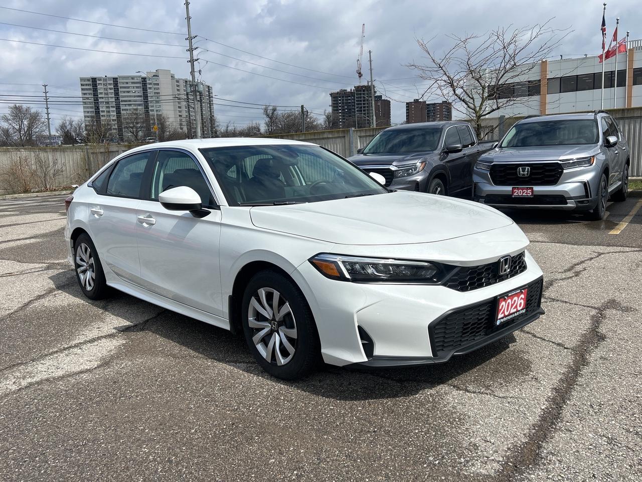 2026 Honda Civic Sedan LX CarPlay Bluetooth Rear Camera Low Kms Photo