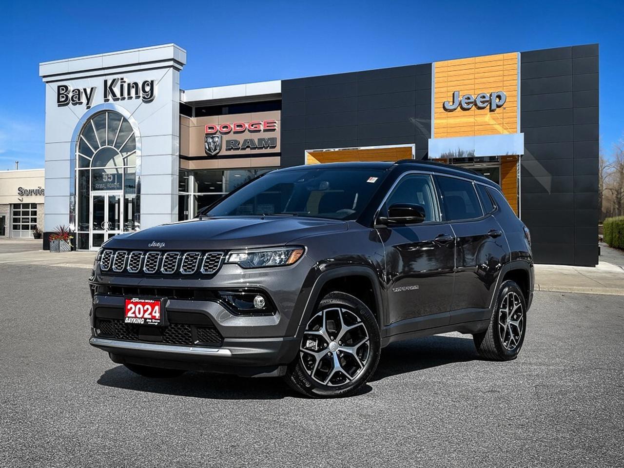 2024 Jeep Compass Limited   BLINDSPOT   LANE KEEP   HEATED SEATS Photo0