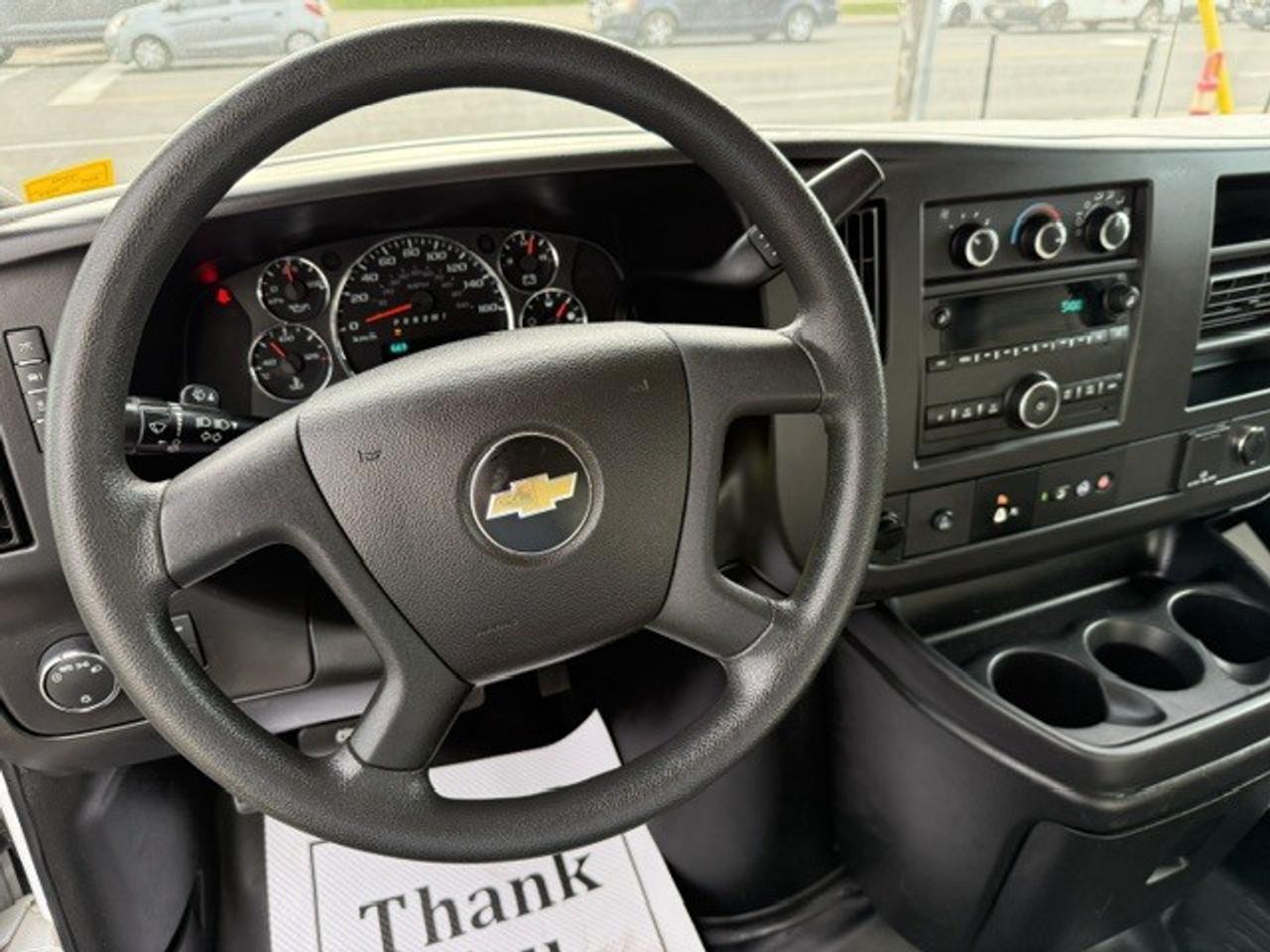 2019 Chevrolet Express 3500 16 Foot Box Roll Off Ramp Certified Low KM Photo