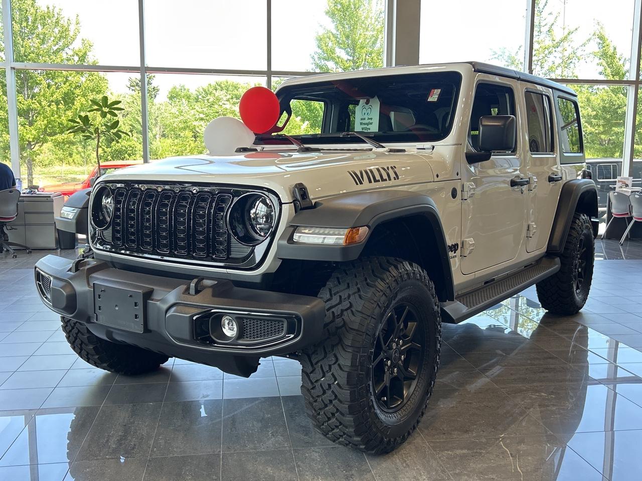 2025 Jeep Wrangler JUST LIKE NEW! Willys w/Hardtop, Convenience Group Photo