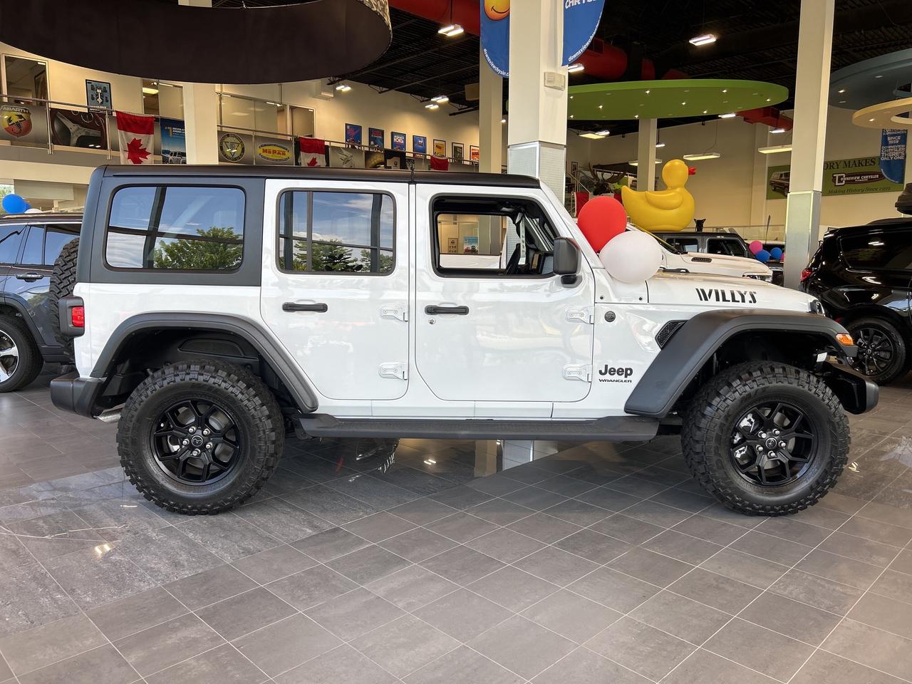2025 Jeep Wrangler JUST LIKE NEW! Willys w/Hardtop, Convenience Group Photo