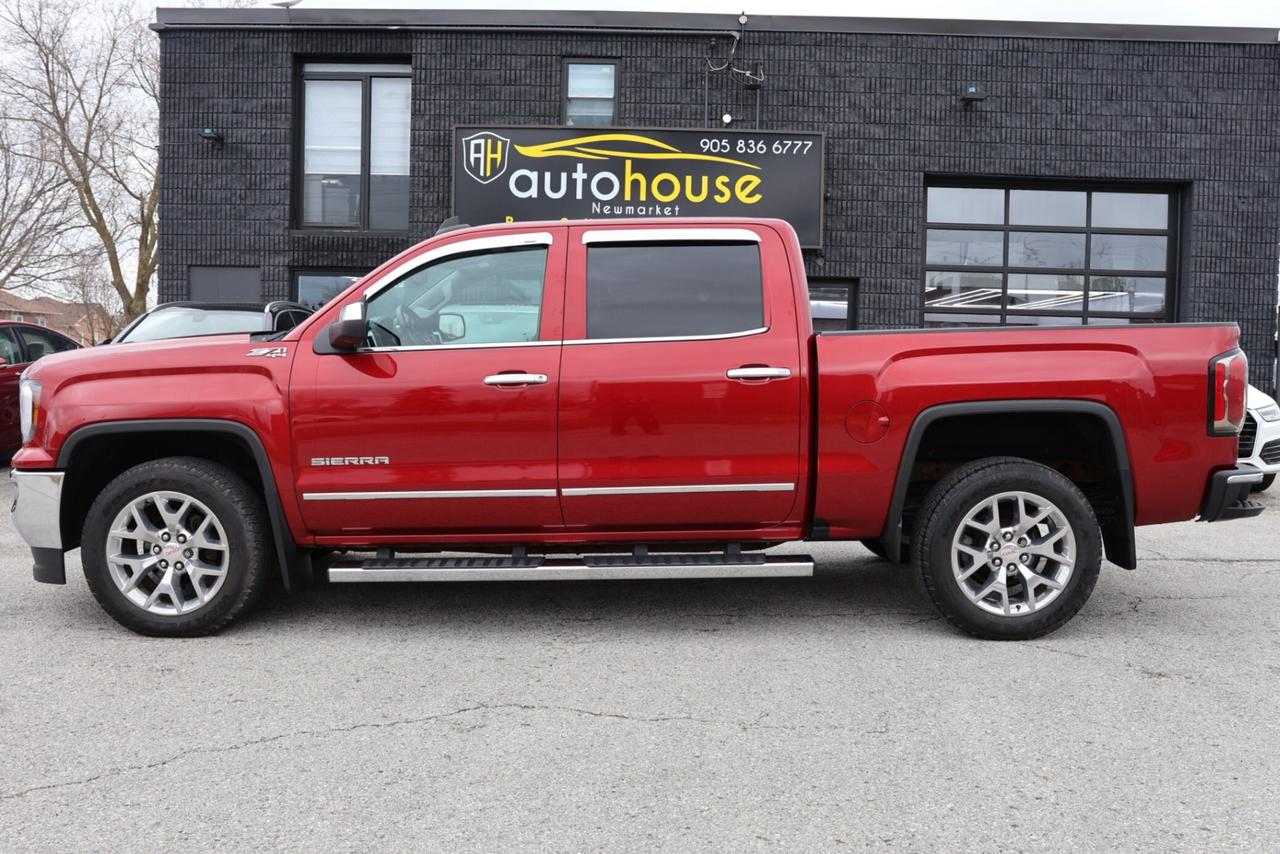 2018 GMC Sierra 1500 SLT-4WD-CREWCAB-R STARTER /NAV/LEATHER/P SEATS/MEM Photo