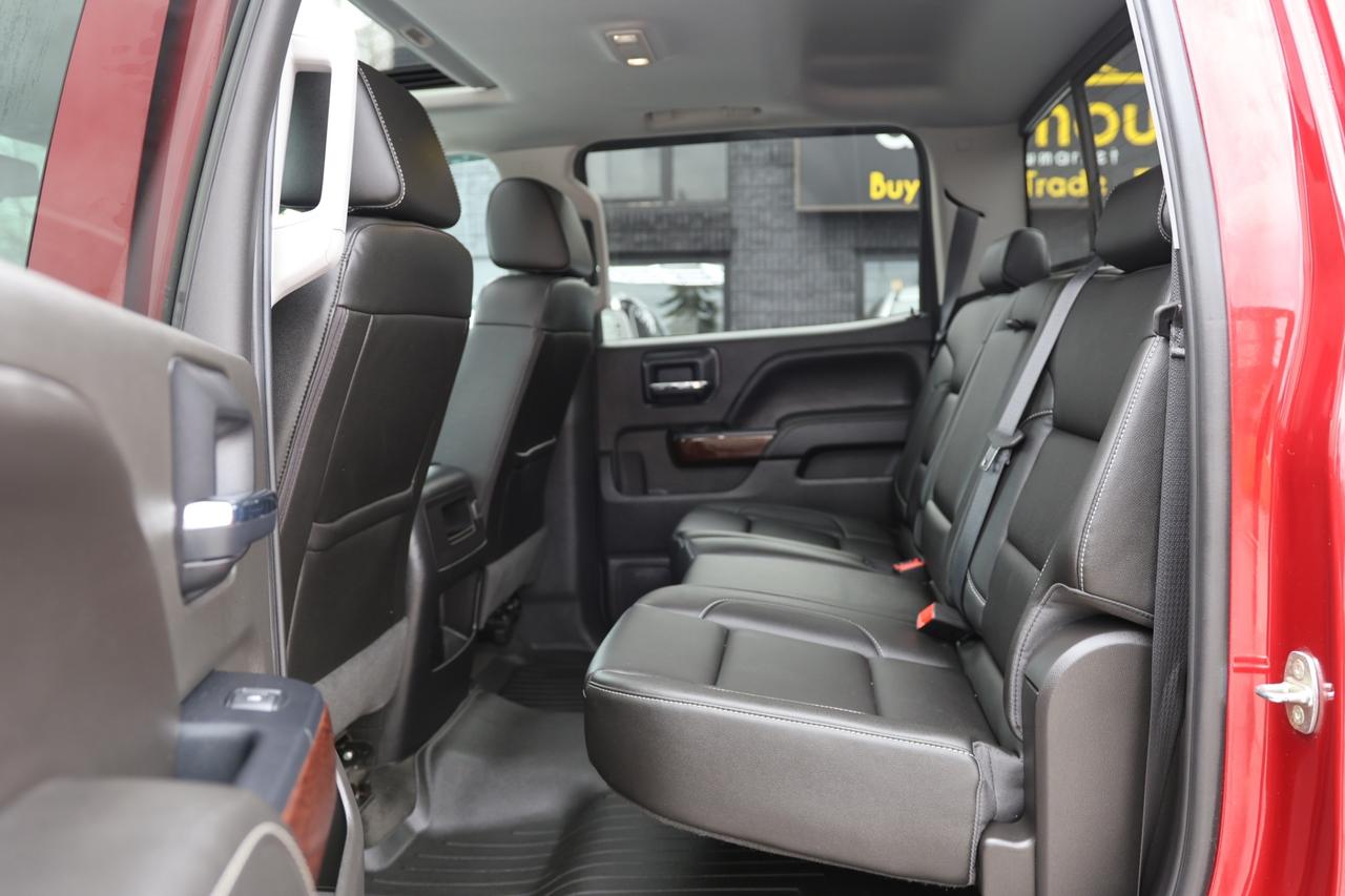 2018 GMC Sierra 1500 SLT-4WD-CREWCAB-R STARTER /NAV/LEATHER/P SEATS/MEM Photo