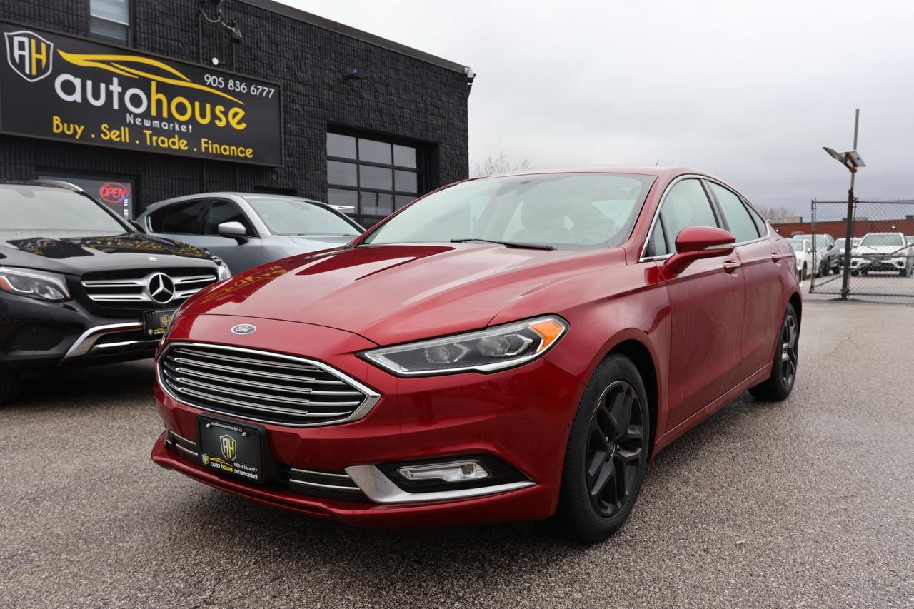 2018 Ford Fusion TITANIUM-AWD-R STARTER/NAV/LEATHER/P SEATS/H&C SEA Photo