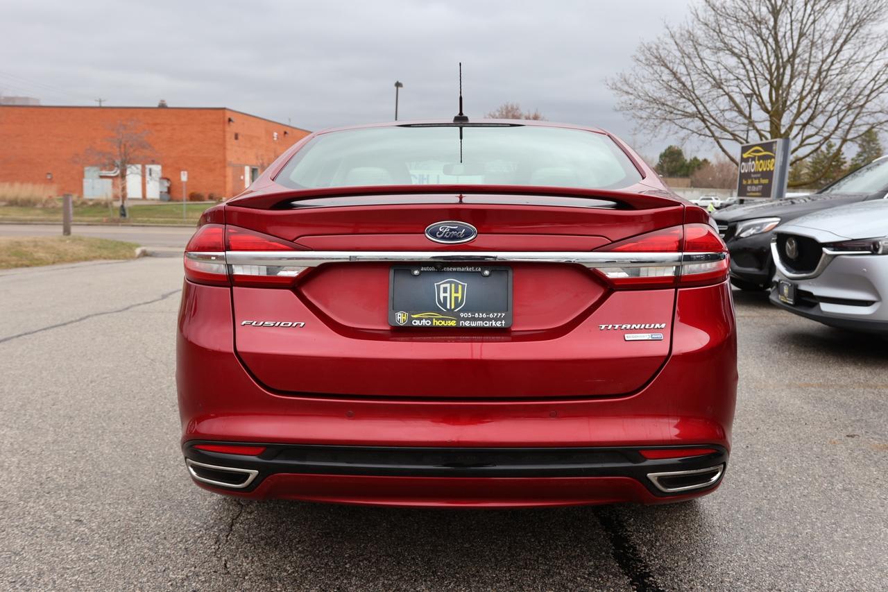 2018 Ford Fusion TITANIUM-AWD-R STARTER/NAV/LEATHER/P SEATS/H&C SEA Photo