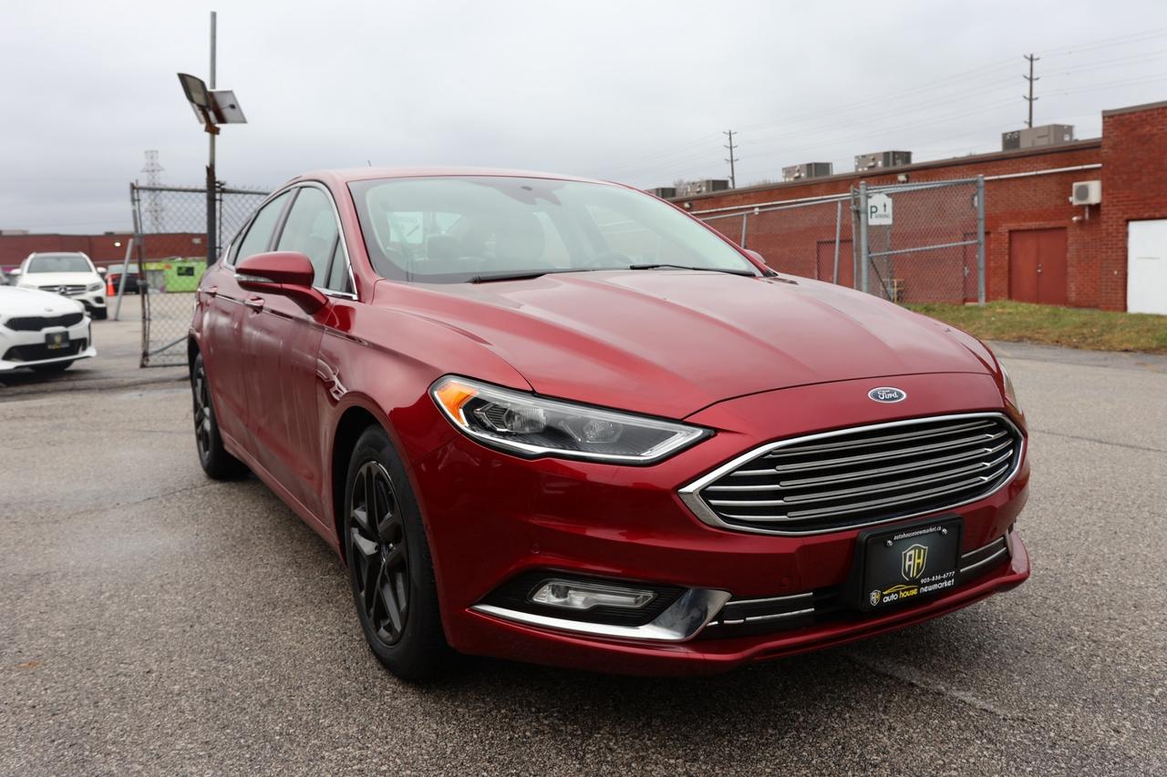 2018 Ford Fusion TITANIUM-AWD-R STARTER/NAV/LEATHER/P SEATS/H&C SEA Photo