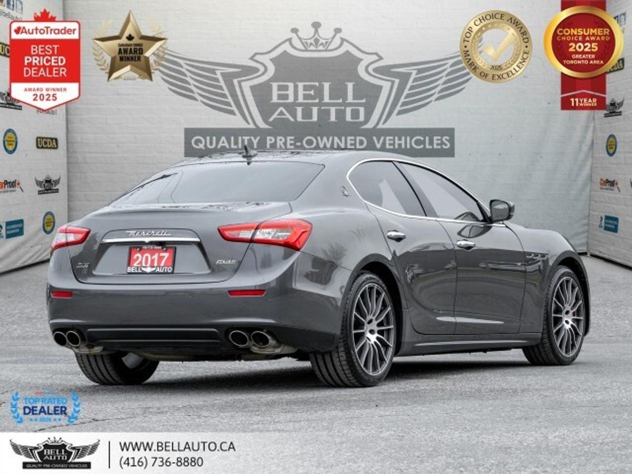 2017 Maserati Ghibli S Q4   NAVI   B.CAM   HARMAN   SUNROOF   NOACCIDEN Photo