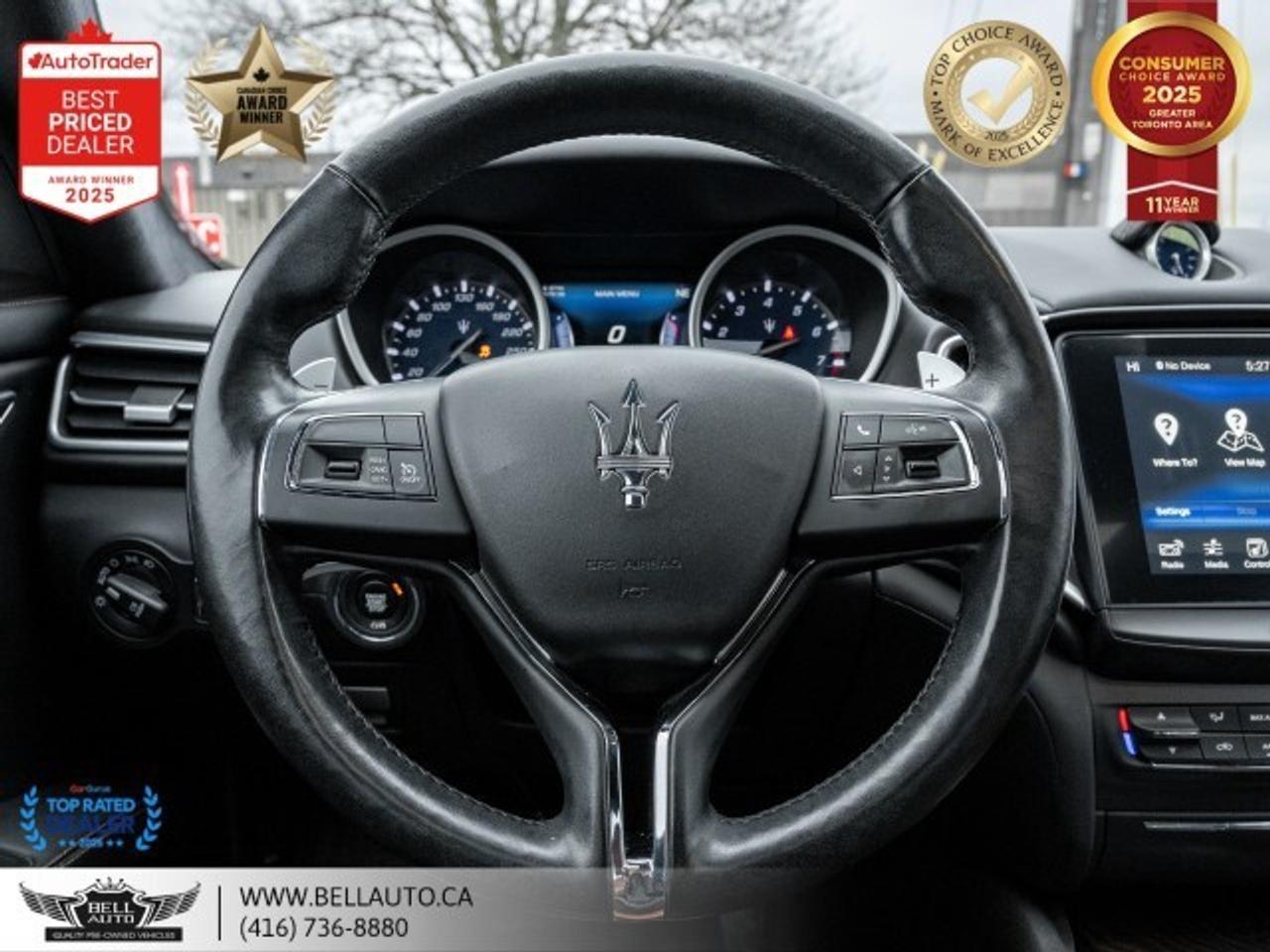 2017 Maserati Ghibli S Q4   NAVI   B.CAM   HARMAN   SUNROOF   NOACCIDEN Photo