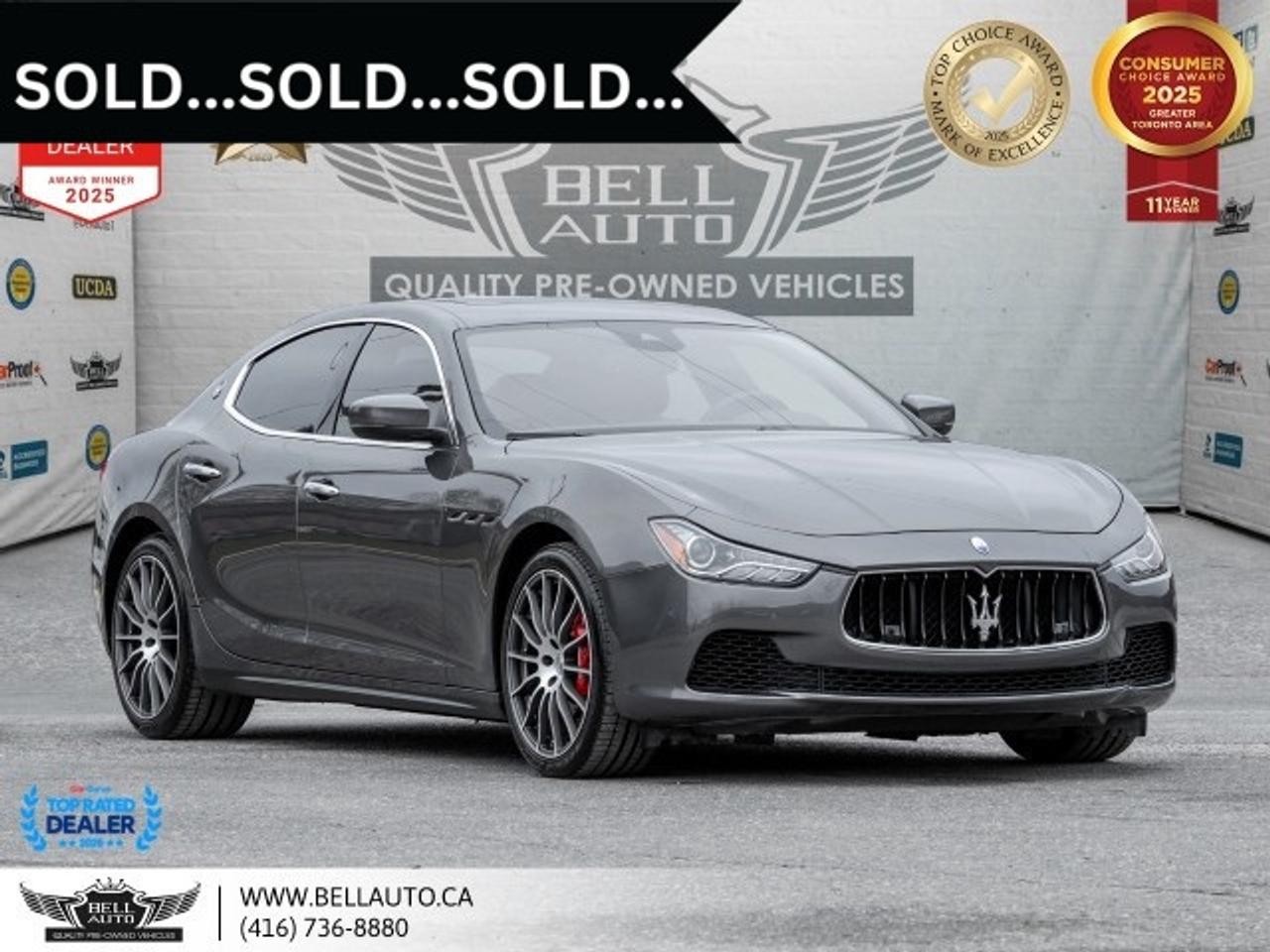 2017 Maserati Ghibli S Q4   NAVI   B.CAM   HARMAN   SUNROOF   NOACCIDEN Photo