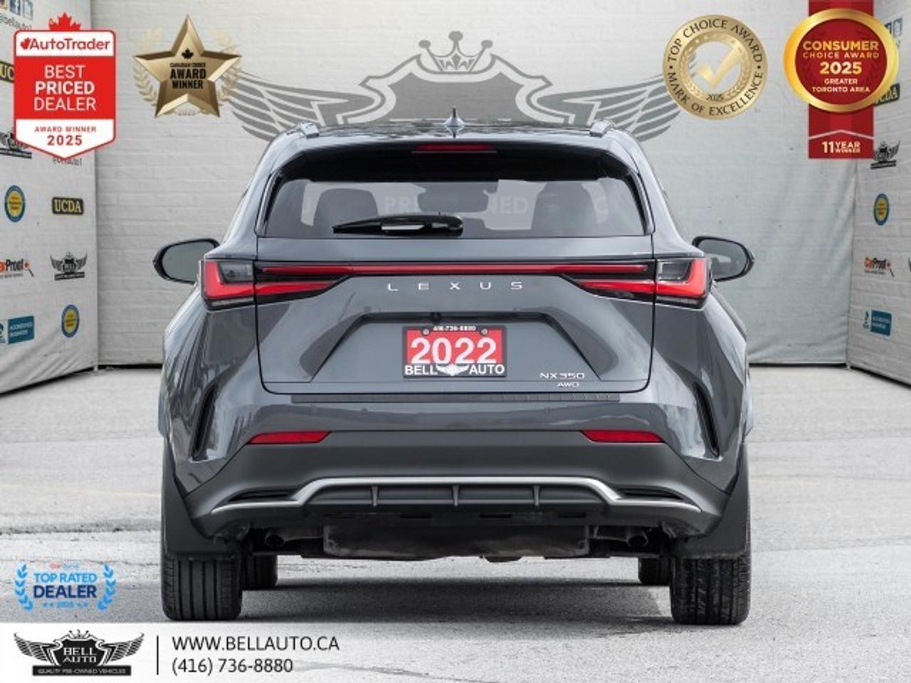 2022 Lexus NX 350   F-SPORT   HUD   NAVI   B.CAM   PANO   REDLTH Photo