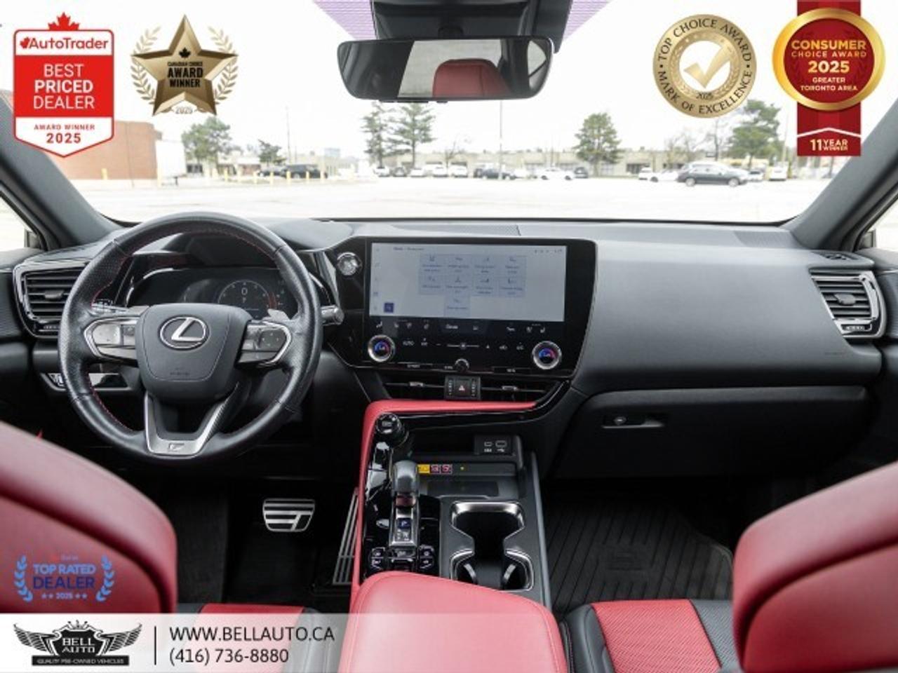 2022 Lexus NX 350   F-SPORT   HUD   NAVI   B.CAM   PANO   REDLTH Photo