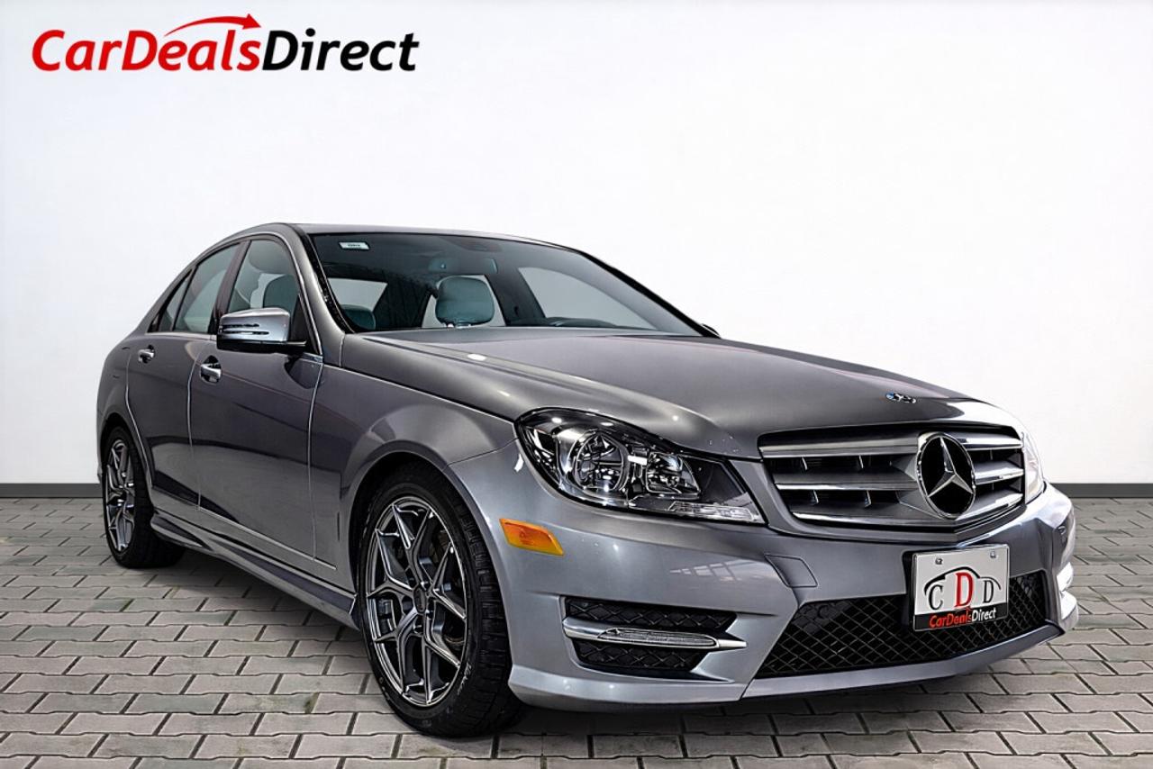2013 Mercedes-Benz C-Class C 300 4MATIC / Leather / Sunroof / Nav / Heated Se Photo