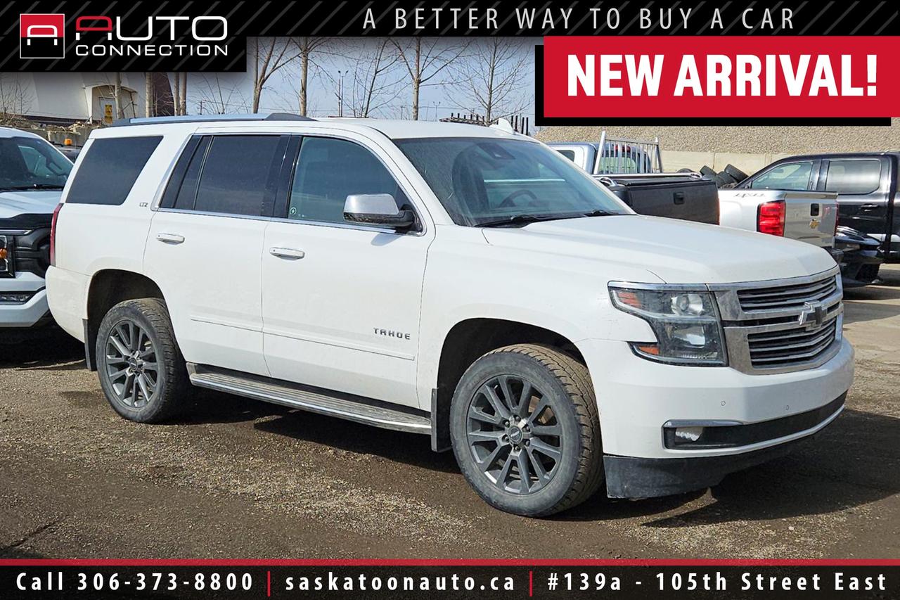 Used 2016 Chevrolet Tahoe LTZ - 4x4 - ACCIDENT FREE - SK SUV - ADAPTIVE CRUISE - HUD - WIRELESS CHARGING for sale in Saskatoon, SK