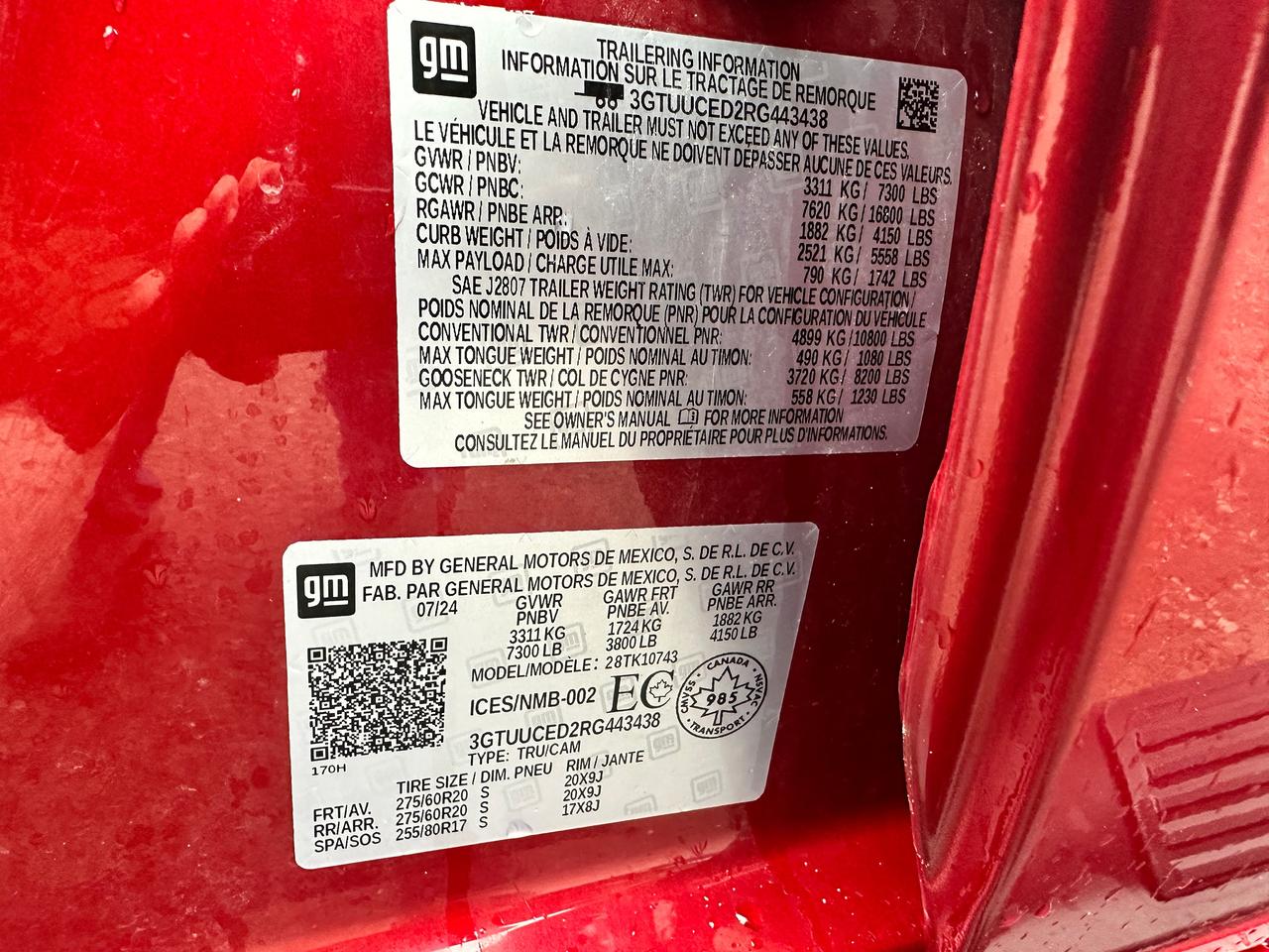 2024 GMC Sierra 1500 Elevation4X4CREW HTD-Cloth RemStart XM BOSE 5.3L Photo