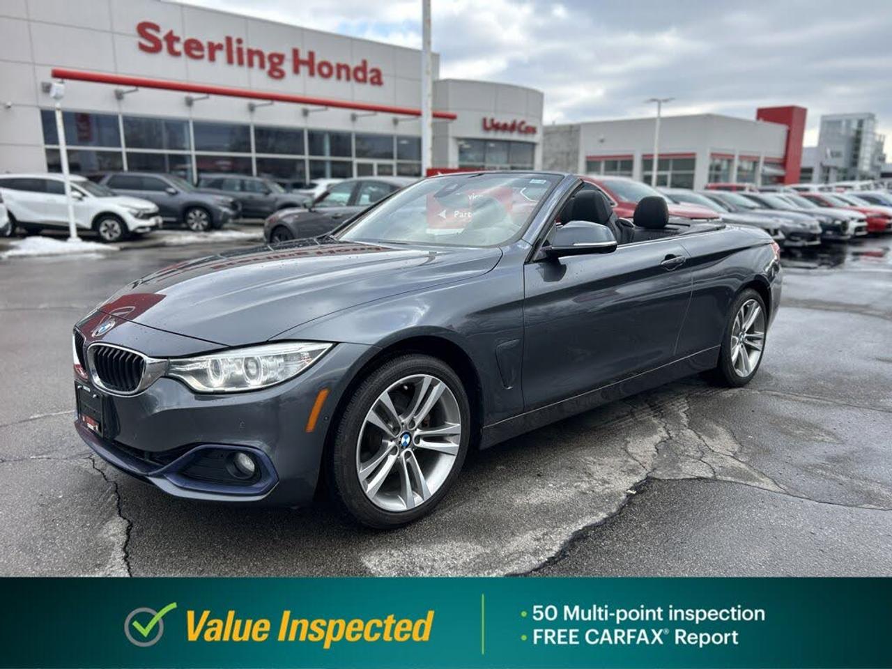 2014 BMW 4 Series SPORT/ CONVERTIBLE/ REAR CAM / NAVI / AWD/ CLEAN / - Photo #1
