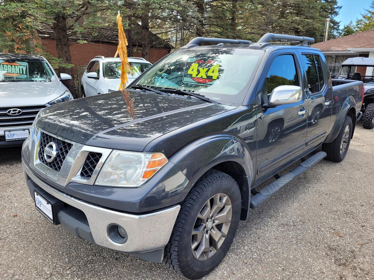 Used 2015 Nissan Frontier 4WD Crew CAB LWB Auto SL Clean CarFax Trade-ins OK for sale in Rockwood, ON