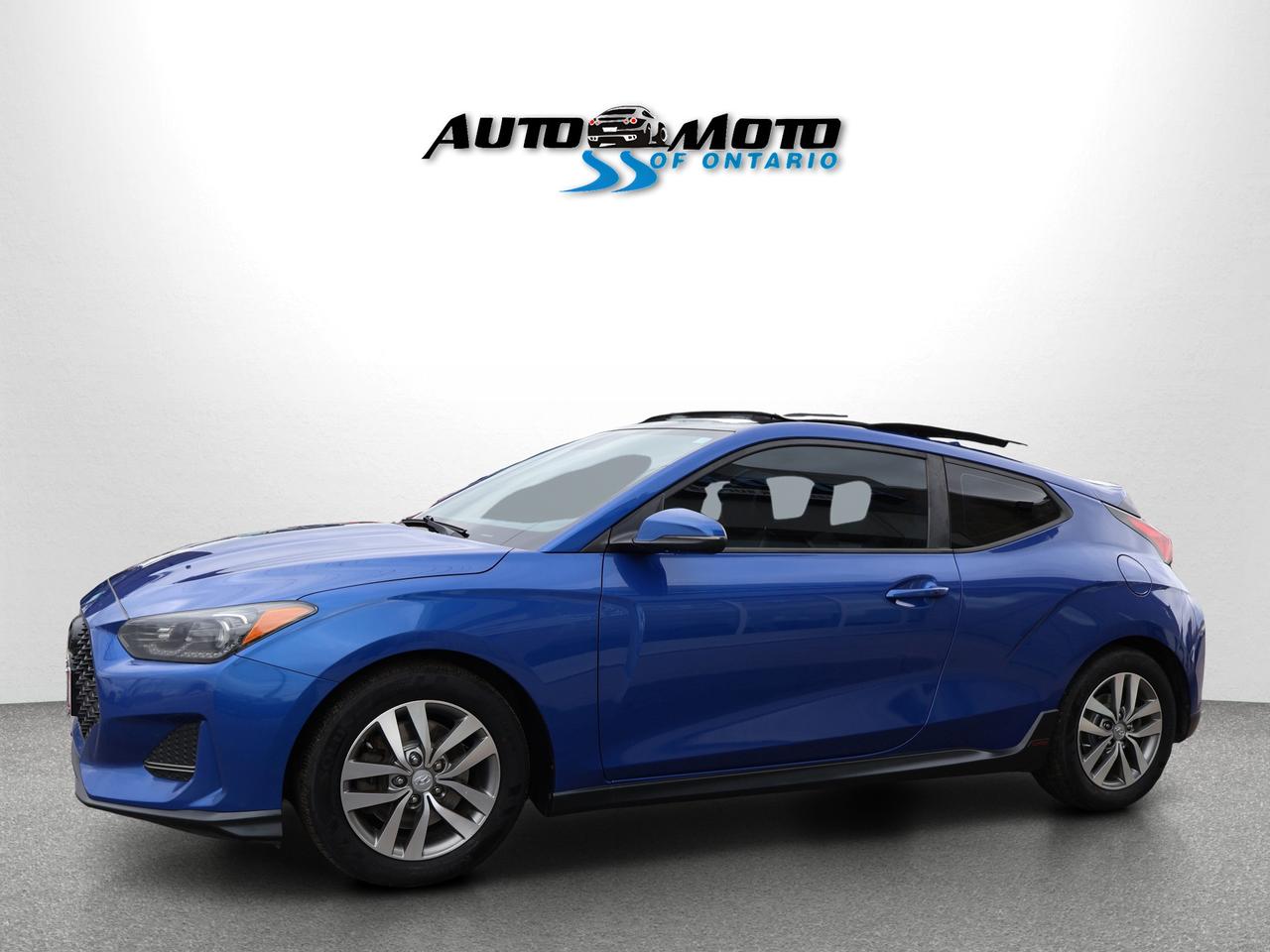 2019 Hyundai Veloster TURBO 6SPEED/SHIFT CERTIFIED *ACCIDENT FREE* CAMERA BLUETOOTH LEATHER HEATED SEATS SUNROOF CRUISE ALLOYS Photo2