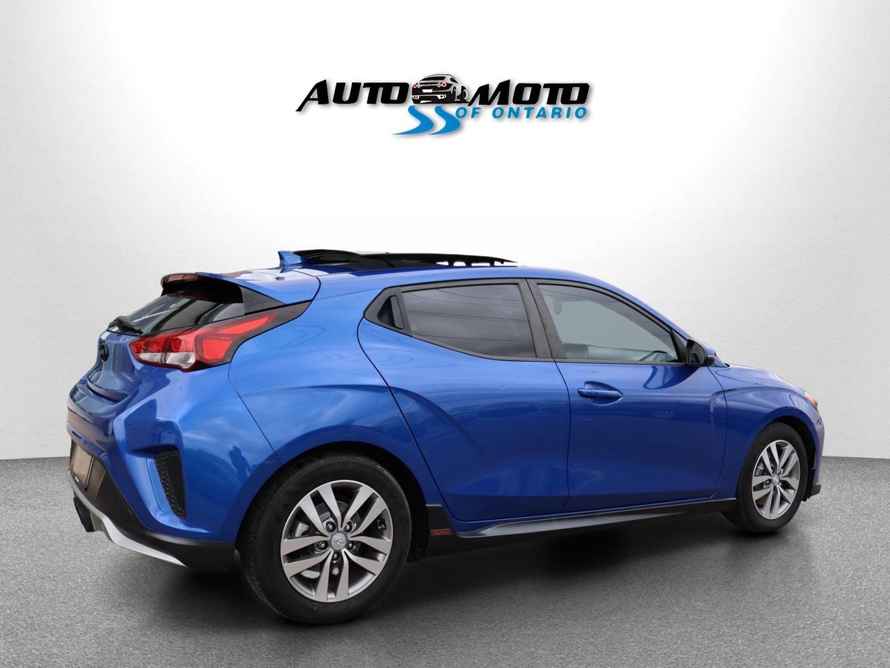 2019 Hyundai Veloster TURBO 6SPEED/SHIFT CERTIFIED *ACCIDENT FREE* CAMERA BLUETOOTH LEATHER HEATED SEATS SUNROOF CRUISE ALLOYS Photo