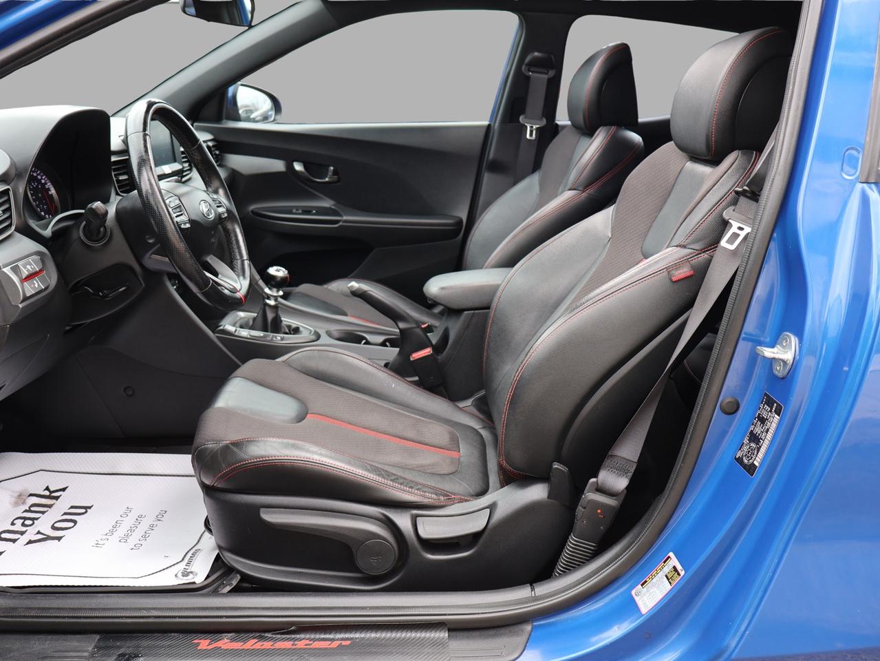 2019 Hyundai Veloster TURBO 6SPEED/SHIFT CERTIFIED *ACCIDENT FREE* CAMERA BLUETOOTH LEATHER HEATED SEATS SUNROOF CRUISE ALLOYS Photo