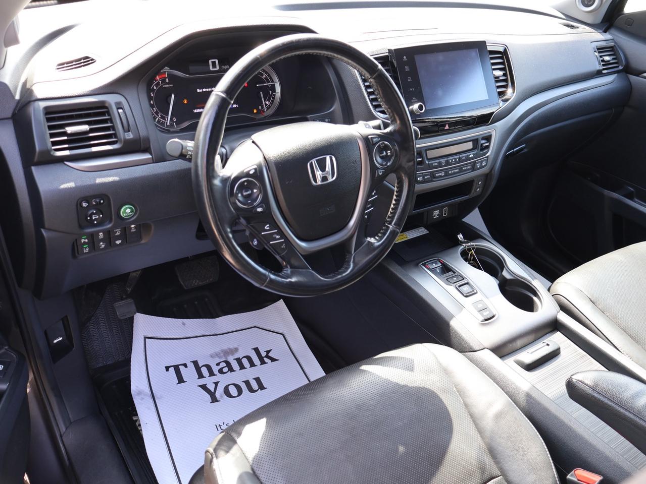 2021 Honda Ridgeline TOURING 4WD CERTIFIED *ACCIDENT FREE* CAMERA NAV BLUETOOTH LEATHER HEATED SEATS SUNROOF CRUISE ALLOYS Photo
