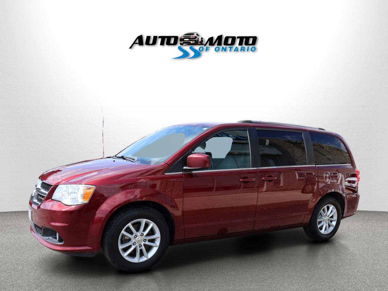 2020 Dodge Grand Caravan SXT-PREMIUM CERTIFIED *1 OWNER*ACCIDENT FREE* DODGE MAINTAIN* CAMERA NAV DVD BLUETOOTH LEATHER HEATED SEATS CRUISE ALLOYS Photo