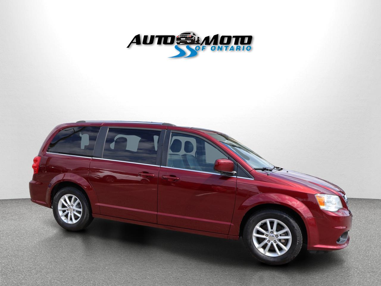 2020 Dodge Grand Caravan SXT-PREMIUM CERTIFIED *1 OWNER*ACCIDENT FREE* DODGE MAINTAIN* CAMERA NAV DVD BLUETOOTH LEATHER HEATED SEATS CRUISE ALLOYS Photo