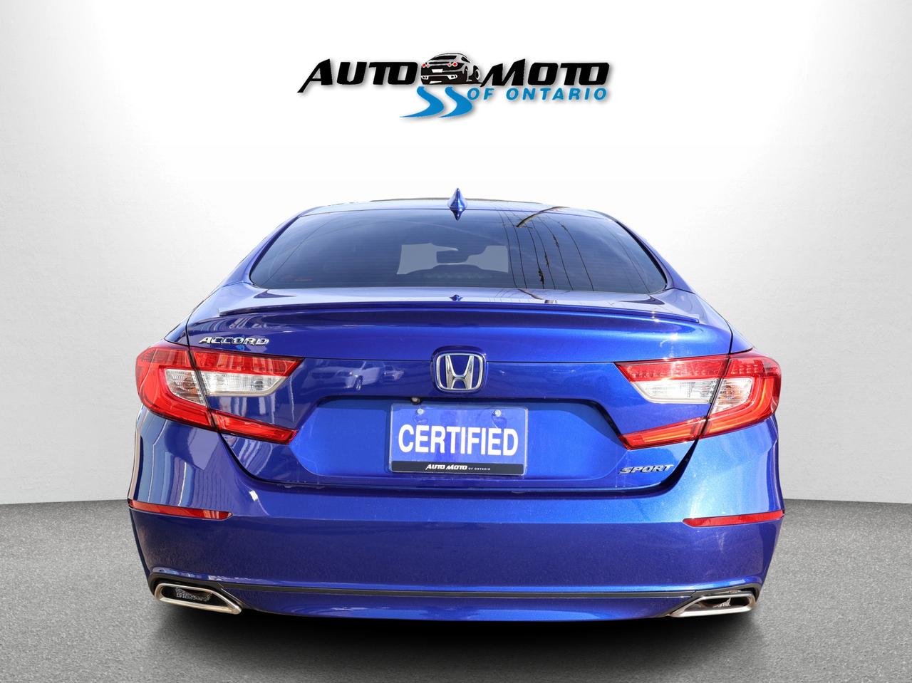 2018 Honda Accord SPORT CERTIFIED *ACCIDENT FREE*HONDA MAINTAIN* CAMERA BLUETOOTH LEATHER HEATED SUNROOF CRUISE ALLOYS Photo4