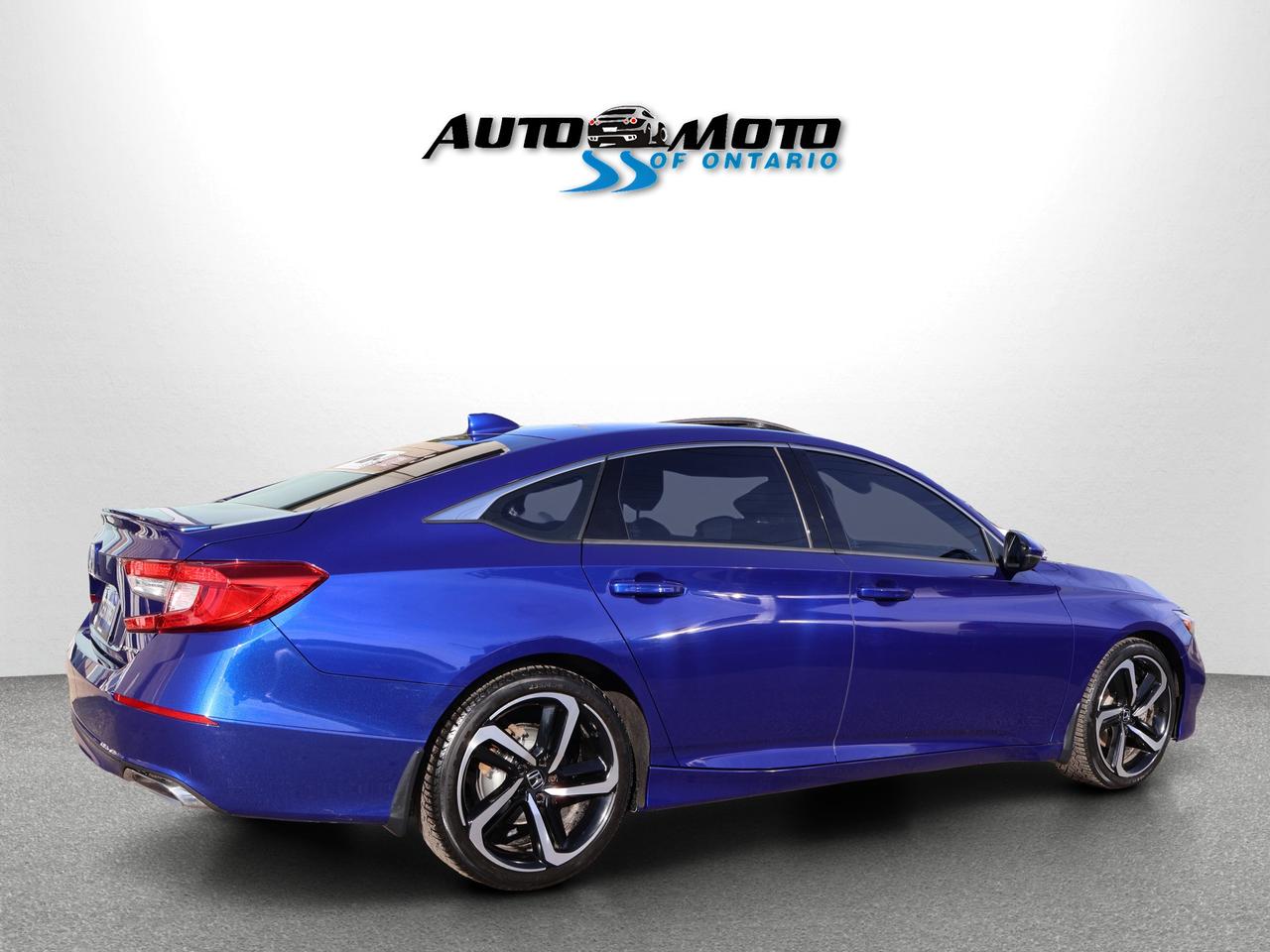 2018 Honda Accord SPORT CERTIFIED *ACCIDENT FREE*HONDA MAINTAIN* CAMERA BLUETOOTH LEATHER HEATED SUNROOF CRUISE ALLOYS Photo