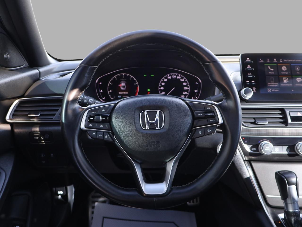 2018 Honda Accord SPORT CERTIFIED *ACCIDENT FREE*HONDA MAINTAIN* CAMERA BLUETOOTH LEATHER HEATED SUNROOF CRUISE ALLOYS Photo