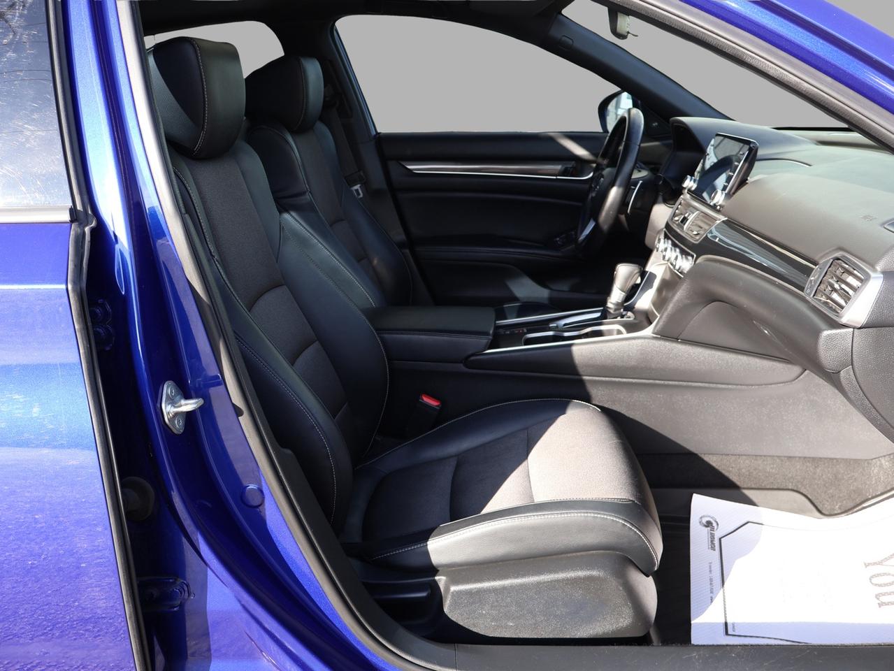 2018 Honda Accord SPORT CERTIFIED *ACCIDENT FREE*HONDA MAINTAIN* CAMERA BLUETOOTH LEATHER HEATED SUNROOF CRUISE ALLOYS Photo