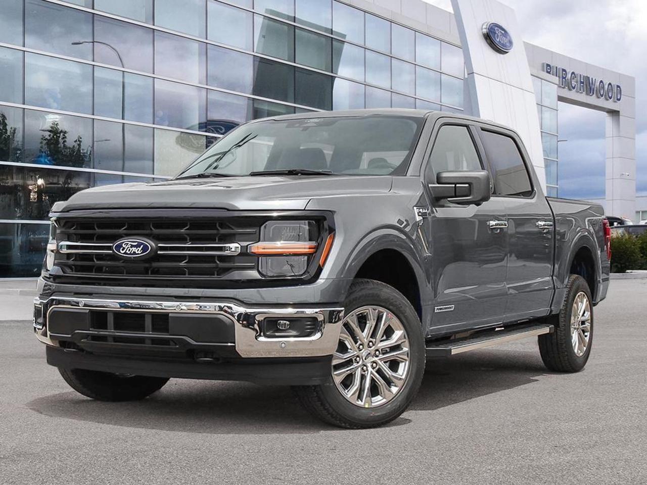 Looking for a capable, well-equipped half-ton thats ready to work and play right now? This 2026 Ford F-150 XLT demo unit is finished in Iconic Silver Metallic, loaded with the 302A package, FX4 off-road package, and towing package  giving you a truck thats genuinely built for more than just the daily commute. With only 4,815 km on the clock and clearance pricing, youre getting serious value on a truck that still smells new.

Key Highlights:
- 302A Package  adds premium features beyond the standard XLT trim
- FX4 Off-Road Package  tuned for tackling trails, gravel, and tough terrain
- 3.5L V6 Engine with 4WD and Automatic Transmission  smooth, powerful, and versatile
- Tow Package with Class IV Hitch and Trailer Sway Control  ready to haul when it counts
- BLIS Blind Spot Information System with Cross-Traffic Alert and Reverse Brake Assist  confidence in every lane change and reverse manoeuvre
- Collision Mitigation (Front) and Safety Canopy Airbag System  advanced protection for you and your passengers
- Automatic LED High-Beam Headlamps with Auto On/Off  enhanced visibility without the hassle
- Demo unit with only 4,815 km  like new condition at a clearance price

At Birchwood Ford, were here to make the buying process straightforward and worth your time. Reserve this F-150 online, start your purchase at birchwoodford.ca, or reach out to us directly to book a test drive. Stock wont last long on a deal like this  connect with our team today and lets get you behind the wheel.
Birchwood Ford is your choice for New Ford vehicles in Winnipeg. 

At Birchwood Ford, we hold ourselves to the highest standard. Our number one focus is customer satisfaction which has awarded us the Ford of Canadas Presidents Award for 5 consecutive years. This honour is presented to Ford dealers that have proven outstanding results in Sales and Customer Service Excellence.

Are you a newcomer to Canada, recent graduate, first time car buyer or physically challenged? Ask us about our exclusive rebates and how they may apply to you.
 
Interested in seeing/hearing more? Book a test drive or give us a call at (204) 661-9555 and we can help you with whatever you need!

Dealer permit #4454
Dealer permit #4454