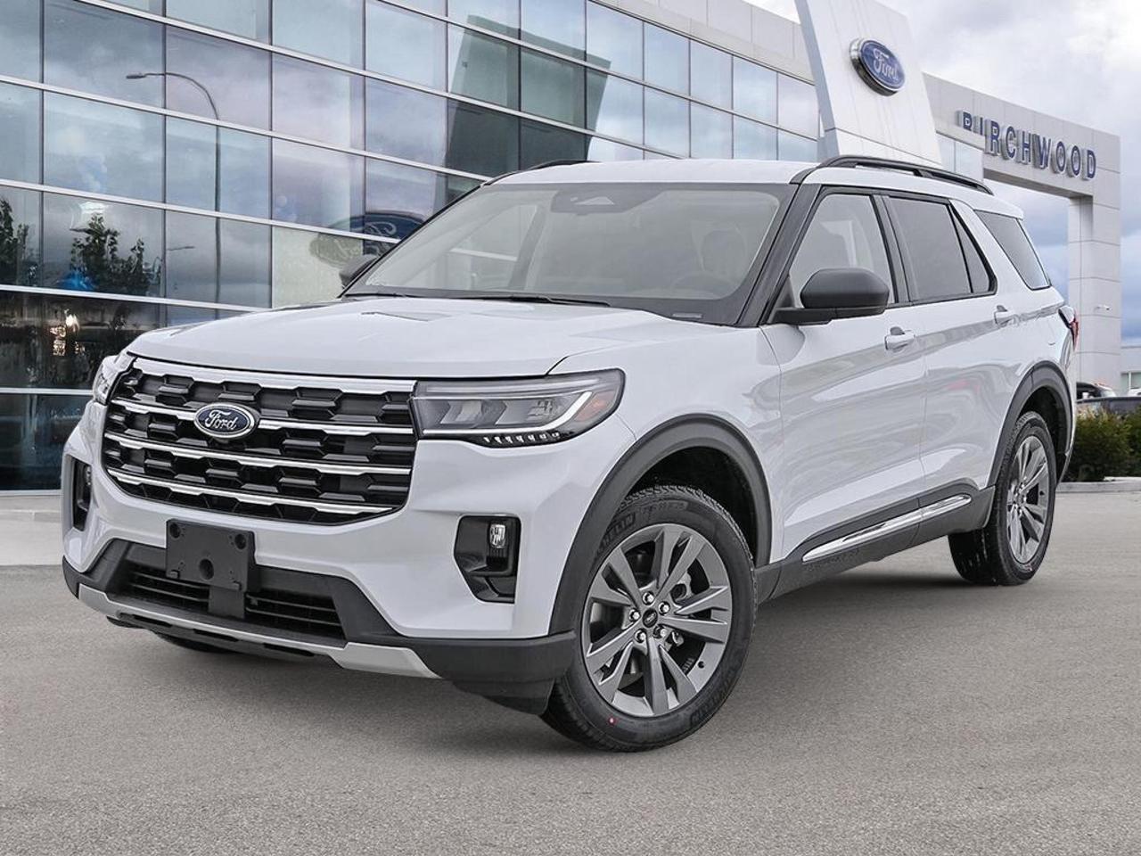 The 2026 Ford Explorer Active with 200A Package is built for families and adventurers who want capability without compromise. With standard 4WD, a fuel-efficient 2.3L engine, and a suite of advanced driver assistance technologies, this Explorer is ready for whatever Manitoba throws at it  city commutes, highway runs, or weekend escapes.

Key Features
- Automatic Full-Time Four-Wheel Drive for confident traction in all conditions
- Adaptive Cruise Control with Stop-and-Go for stress-free highway driving
- Integrated Navigation System with Voice Activation  no phone mount needed
- BLIS Blind Spot Information System with Rear Cross-Traffic Braking for urban and parking lot safety
- Lane Centering and Driver Monitoring-Alert to help keep you focused on the road
- Back-Up Camera with Washer, so visibility stays clear year-round
- Power Liftgate for hands-free cargo access  ideal when your arms are full
- Class III Towing Package included, ready for trailers, boats, or gear haulers

At just 26 km, this Explorer is as new as it gets. Whether youre ready to reserve it, start your purchase online, or just have a few questions, the team at Birchwood Ford is here to help. Book a test drive today at birchwoodford.ca or stop by and experience it for yourself.
Birchwood Ford is your choice for New Ford vehicles in Winnipeg. 

At Birchwood Ford, we hold ourselves to the highest standard. Our number one focus is customer satisfaction which has awarded us the Ford of Canadas Presidents Award for 5 consecutive years. This honour is presented to Ford dealers that have proven outstanding results in Sales and Customer Service Excellence.

Are you a newcomer to Canada, recent graduate, first time car buyer or physically challenged? Ask us about our exclusive rebates and how they may apply to you.
 
Interested in seeing/hearing more? Book a test drive or give us a call at (204) 661-9555 and we can help you with whatever you need!

Dealer permit #4454
Dealer permit #4454
