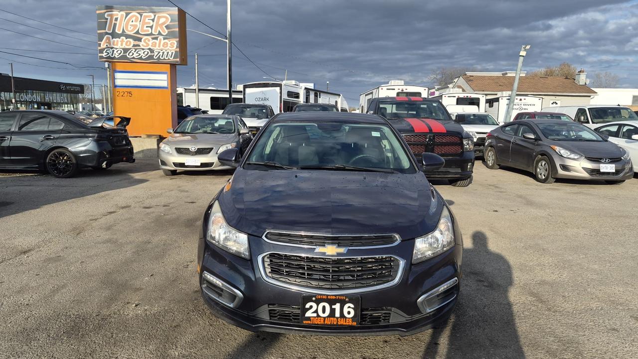 2016 Chevrolet Cruze LT, WELL MAINTAINED, DRIVES GREAT, CERTIFIED Photo