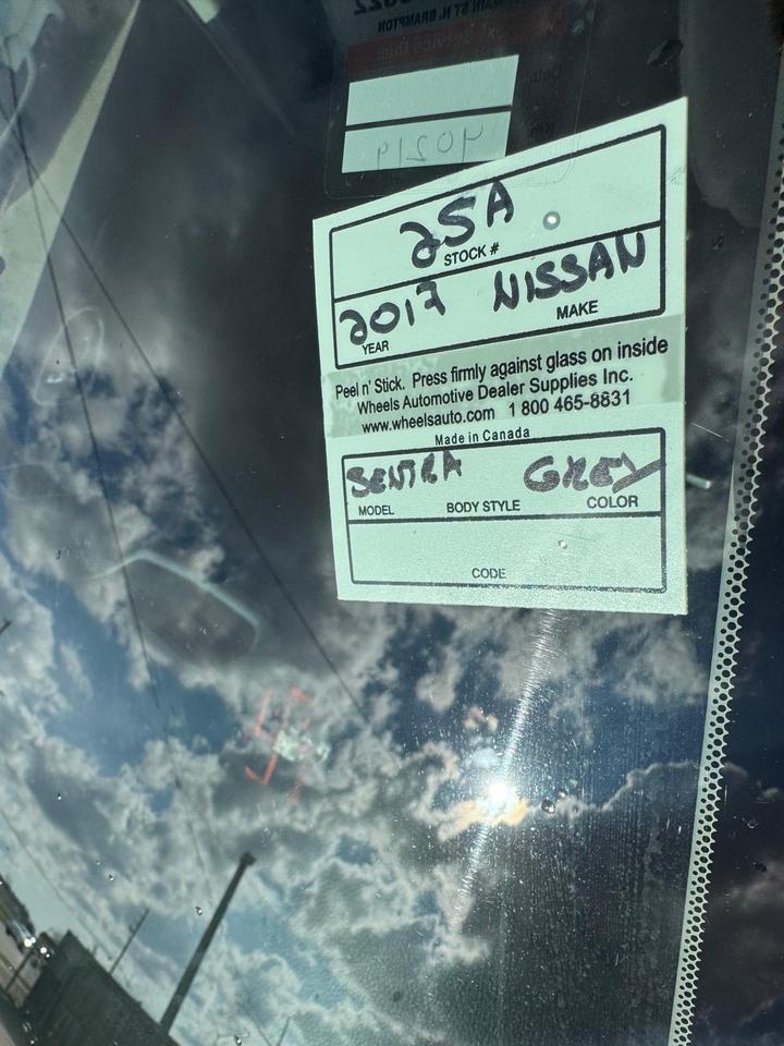 2017 Nissan Sentra S Photo