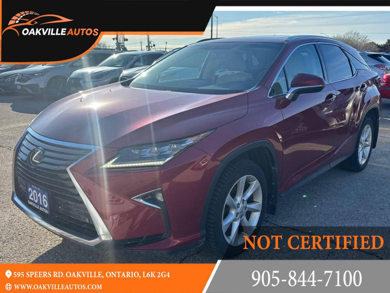 2016 Lexus RX Navi, AWD 4dr Photo