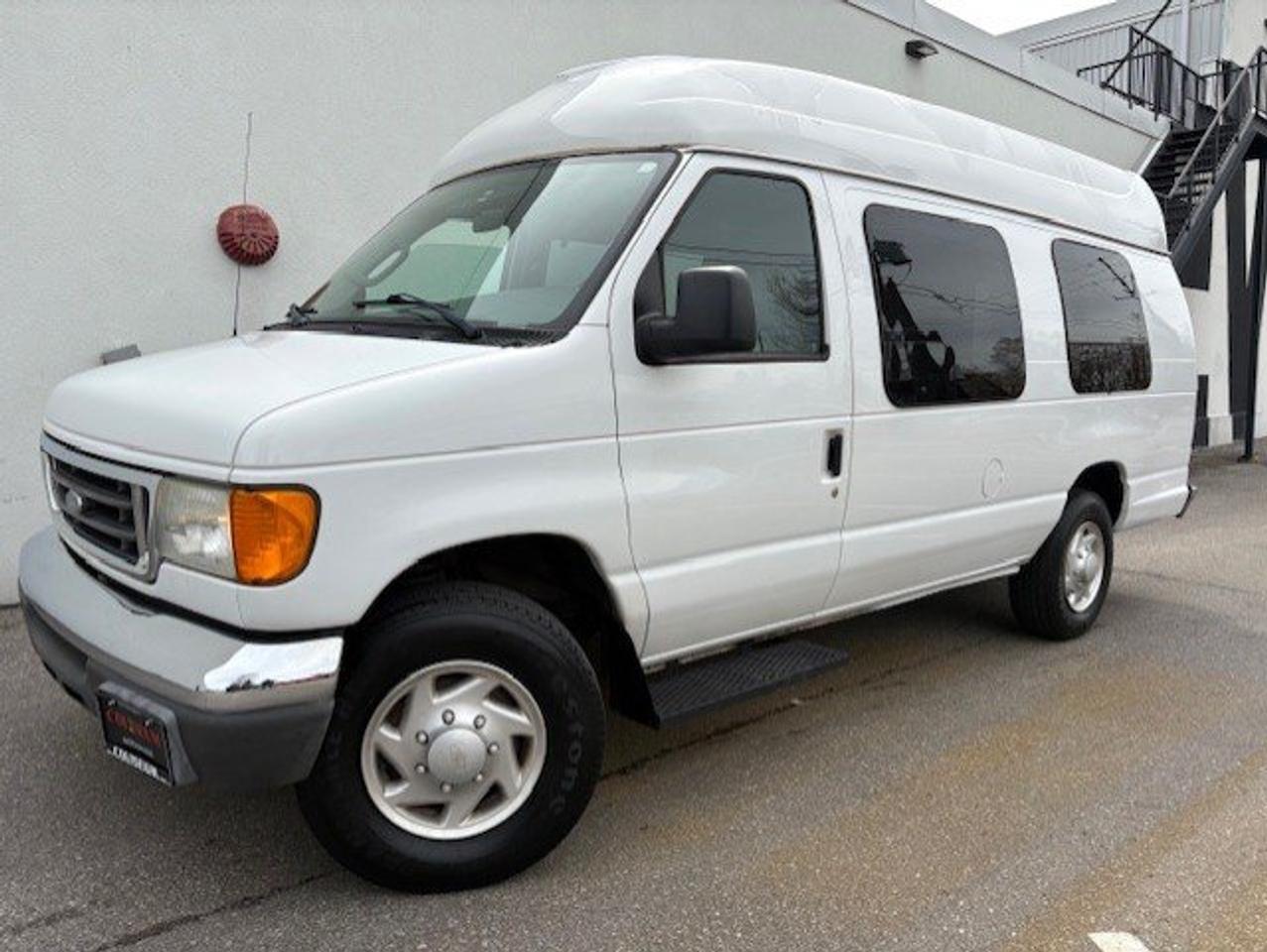 <p><strong><span>2007 Ford E-350 Raised Roof Van!! 1 OWNER GOVERNMENT VAN!! ONLY&nbsp;40,000 KM ALL ORIGINAL!! NO ACCIDENTS!!&nbsp;***BRAUN MILLENNIUM SERIES&nbsp;REAR Wheelchair Accessible LIFT***&nbsp;<p><strong><br></strong></p><h3><strong></strong></h3></span></strong></p><p><span>Hard to find! This 2007 Ford E-350 is in excellent condition with </span><strong><span>only 40,000 original kilometers</span></strong><span>. A </span><strong><span>one-owner, accident-free</span></strong><span> vehicle thats been well cared for from day one.</span></p><p><strong><span>Key Features:</span></strong></p><ul><li><span>Raised roof  added headroom for comfort and accessibility</span></li><li><span>Equipped with </span><strong><span>Braun Millennium Series rear wheelchair lift</span></strong></li><li><span>Reliable and powerful engine</span></li><li><span>Clean interior and exterior</span></li><li><span>Ideal for mobility transport, care services, or camper conversion</span></li></ul><p><span>This van runs great and is fully functional, including the wheelchair lift. Low mileage like this is extremely rare for this model. PERFECT TO CONVERT TO CAMPER!! FULLY LOADED!! RUNNING BOARDS!! SIDE TINTED WINDOWS!! BENCH SEATING AND MORE!!&nbsp;</span></p><p><span><strong><p>This van is perfect for personal use, caregivers, or transport services. It offers comfort, reliability, and the accessibility features you need at a fraction of the cost of a new mobility van.</p><br>**THIS VEHICLE COMES FULLY CERTIFIED WITH A SAFETY CERTIFICATE & SERVICED AT NO EXTRA COST**<br><br>#BEST DEAL IN TOWN! WHY PAY MORE ANYWHERE ELSE?</strong><p><br></p><p><br></p><p><br></p><p><br></p><p><strong><br></strong></p><p><strong>COLISEUM AUTO SALES ON WESTON <br>301 WESTON ROAD <br>TORONTO, ON M6N 3P1 <br>4 1 6 - 7 6 6 - 2 2 7 7</strong></p><span id=jodit-selection_marker_1776198536843_013685561241273958 style=line-height: 0; display: none; data-jodit-selection_marker=start></span><br></span></p>