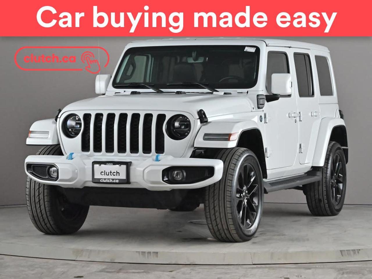 Used 2021 Jeep Wrangler 4xe Unlimited High Altitude w/ Apple CarPlay, Heated Front Seats, Rearview Cam for sale in Toronto, ON