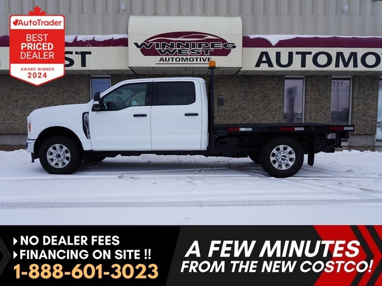 Used 2023 Ford F-350 Godzilla 7.3 L | FLAT DECK | XLT Premium for sale in Headingley, MB