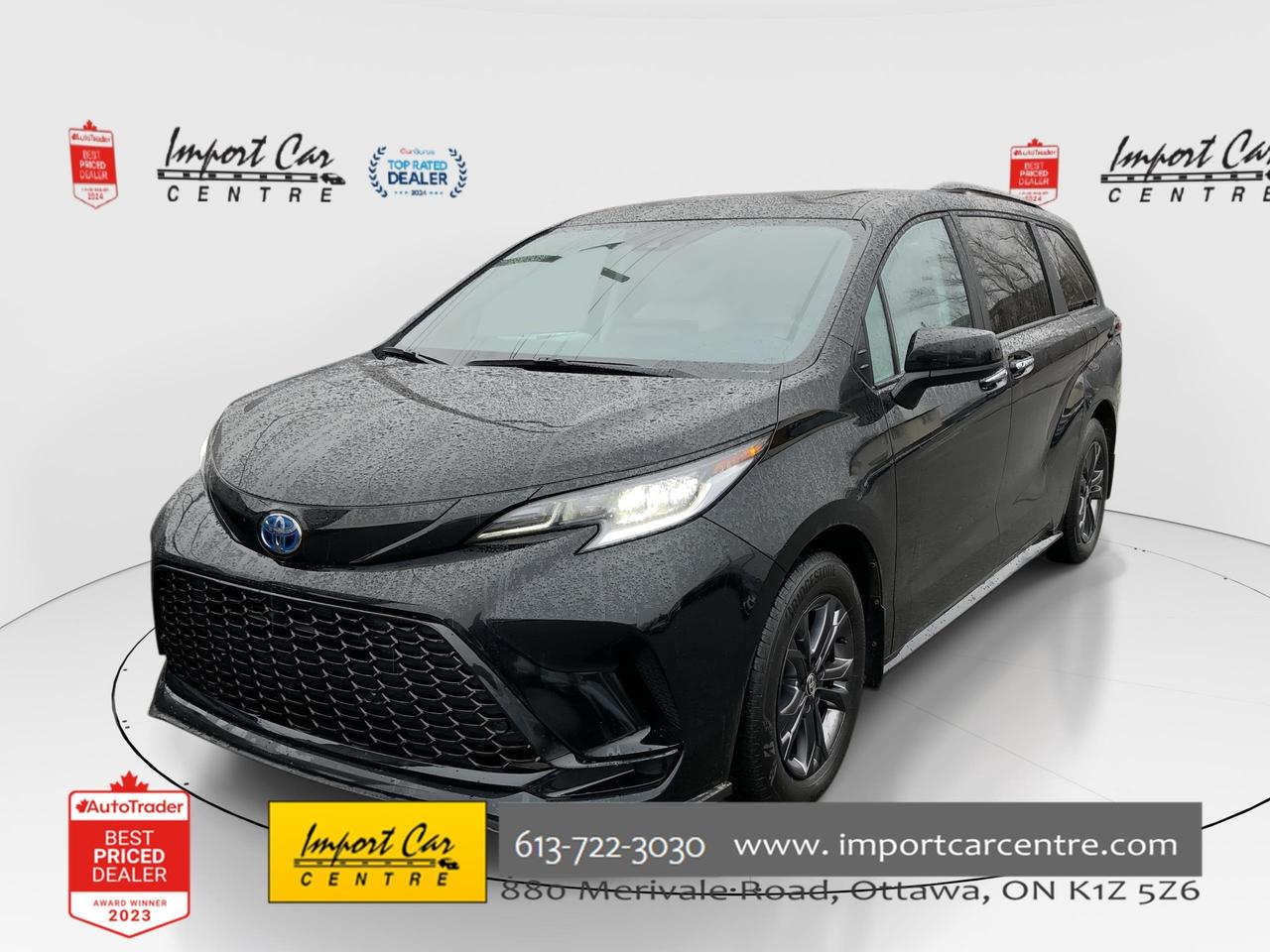 Used 2025 Toyota Sienna XSE 7-Passenger XSE HYBRID!!  AWD, ROOF, HTD. SEAT for sale in Ottawa, ON